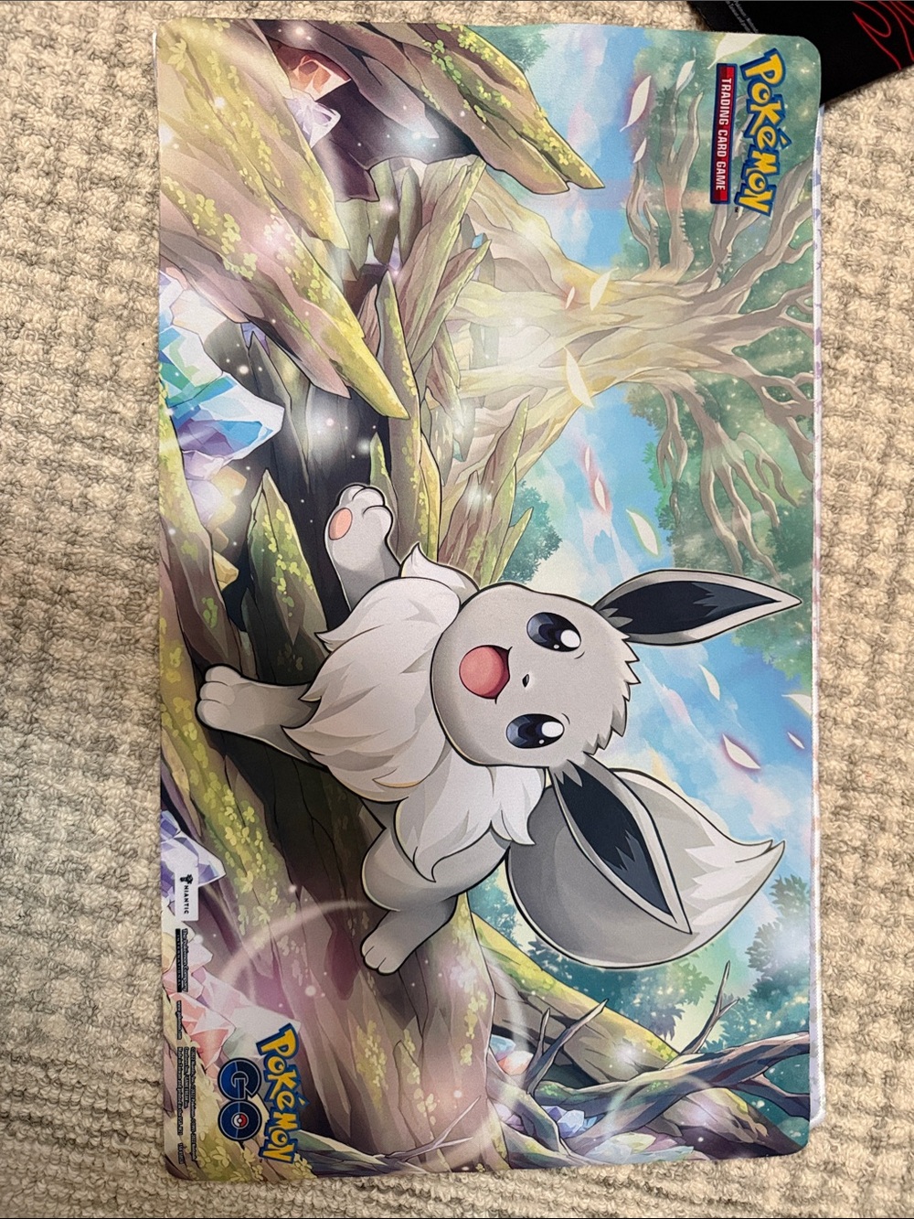 Pokemon trading card mat